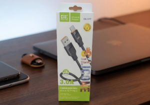Cable USB-A a USB-C 3A Siliconado 1 Metro – Carga Rápida DK-69T
